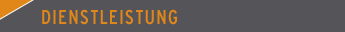 Dienstleistungen